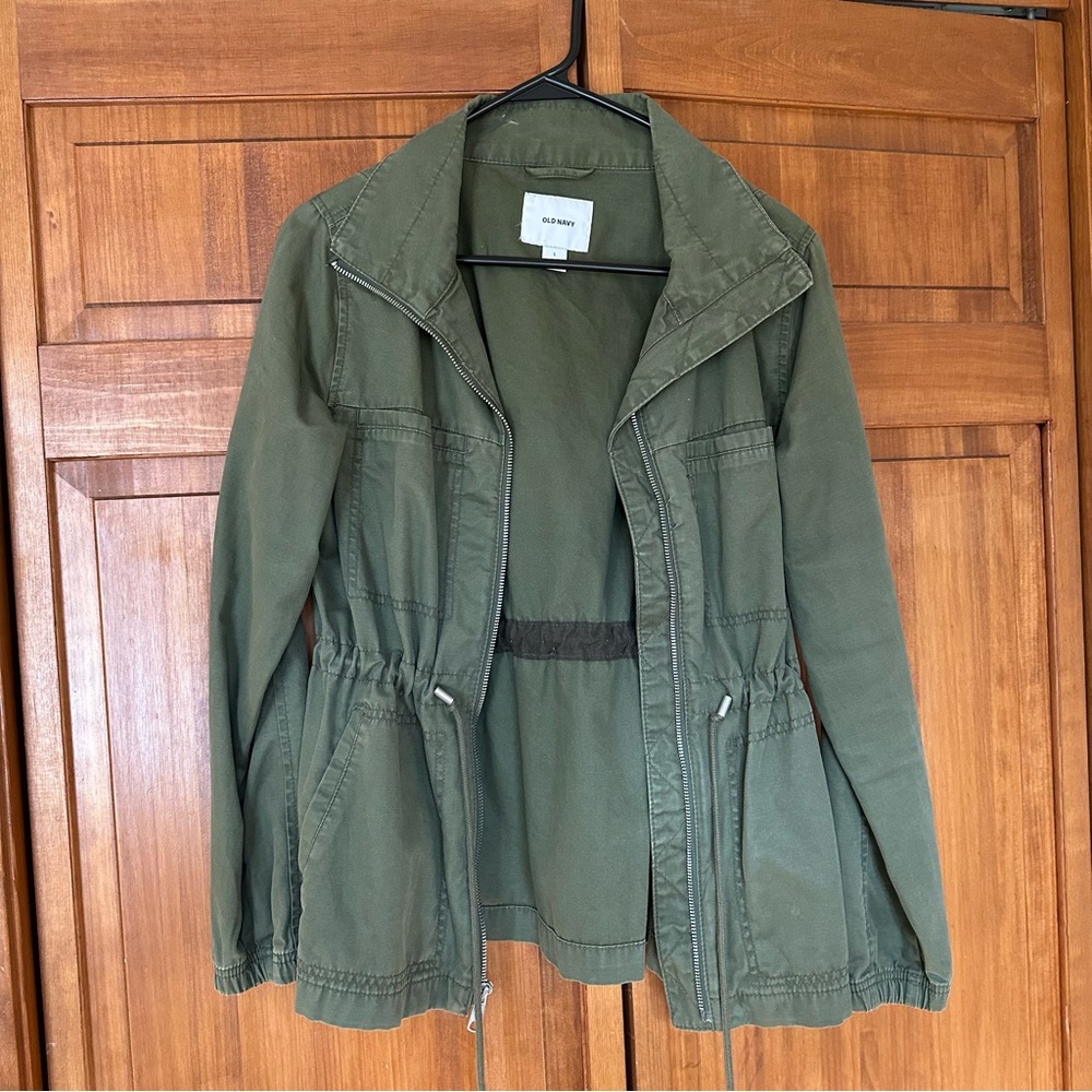 Old Navy - Olive Green Utility Jacket